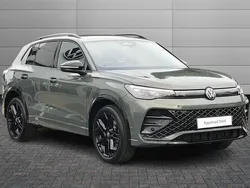 Cipressino green New 2025 VW Tiguan R-line SUV | £38,495 (Fair price)