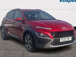 Red Used 2022 Hyundai Kona Premium SUV | £15,695 (Good price)