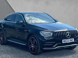 Black Used 2023 Mercedes GLC43 AMG Premium Plus Coupe | £49,290 (Fair price)