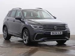 Grey Used 2024 VW Tiguan R-line Edition SUV | £32,333 (Fair price)