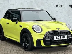Zesty yellow Used 2023 Mini Cooper Premium Hatchback | £22,795 (A bit pricey)