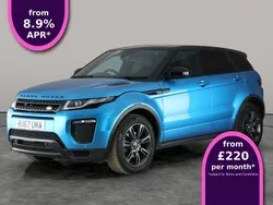 Blue Used 2017 Land Rover Range Rover evoque Landmark SUV | £12,792 (Fair price)