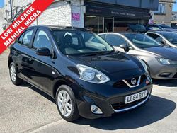 Black Used 2014 Nissan Micra Acenta Hatchback | £5,995 (Fair price)