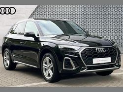 Black Used 2022 Audi Q5 S-Line SUV | £31,970 (Fair price)