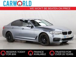 Blue Used 2018 BMW 530e M Sport Sedan | £14,467 (Fair price)