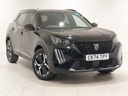 Black Used 2024 Peugeot 2008 Allure SUV | £20,998 (A bit pricey)