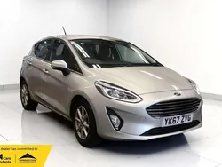 Silver Used 2017 Ford Fiesta Zetec Hatchback | £7,250 (Fair price)