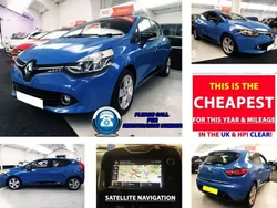Blue Used 2016 Renault Clio IV Dynamique Hatchback | £6,485 (Fair price)