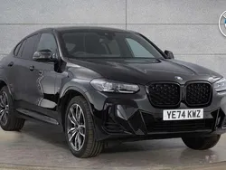 Black sapphire Used 2024 BMW X4 M Sport SUV | £44,396 (Fair price)