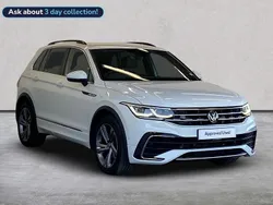 White Used 2023 VW Tiguan R-line Edition SUV | £28,271 (Fair price)