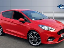 Red Used 2019 Ford Fiesta ST-Line Hatchback | £11,670 (Fair price)