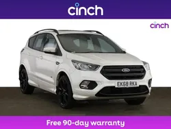 White Used 2018 Ford Kuga ST-Line X SUV | £13,899 (Fair price)