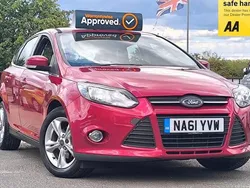 Red Used 2011 Ford Focus Zetec Hatchback | £4,995 (Fair price)