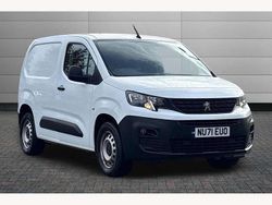 White Used 2021 Peugeot Partner Premium Van | £11,700 (Expensive)