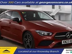 Red Used 2023 Mercedes CLA200 Shooting Brake Executive Estate | £27,360