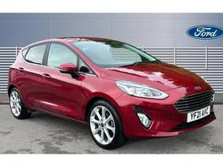 Red Used 2021 Ford Fiesta Titanium X Hatchback | £15,785 (Fair price)