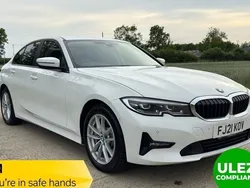 White Used 2021 BMW 330e Performance Sedan | £11,499 (Fair price)