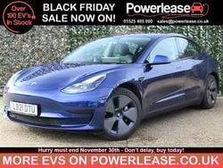 Blue Used 2021 Tesla Model 3 Standard Range Plus Sedan | £18,544 (Good price)