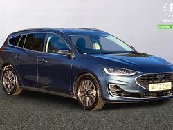 Blue Used 2022 Ford Focus Titanium Estate | £17,499 (Fair price)