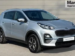 Silver Used 2021 Kia Sportage 2 SUV | £16,255 (Fair price)