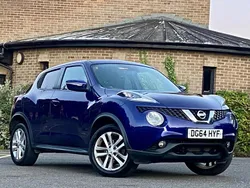 Blue Used 2014 Nissan Juke Acenta Premium SUV | £4,350 (Fair price)