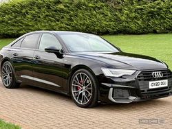 Black Used 2020 Audi A6 S-Line Sedan | £21,495 (Fair price)