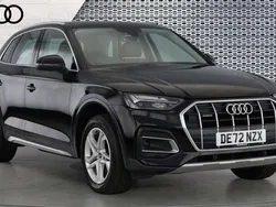 Brilliant black Used 2022 Audi Q5 Sport SUV | £27,357 (Fair price)