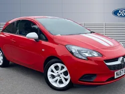 Red Used 2017 Vauxhall Corsa Hatchback | £5,547 (Good price)