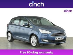Blue Used 2018 Ford C-MAX Titanium MPV | £8,249 (Fair price)