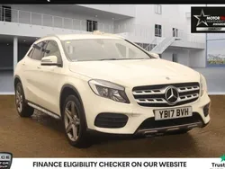 White Used 2017 Mercedes GLA200 AMG line SUV | £13,780 (Fair price)