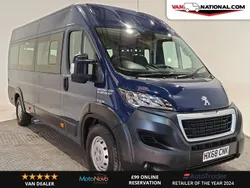 Blue Used 2018 Peugeot Boxer Van | £18,990 (Expensive)