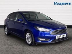 Blue Used 2018 Ford Focus Zetec Hatchback | £6,995 (Good price)