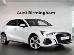 White Used 2021 Audi A3 e-tron S-Line Hatchback | £20,750 (A bit pricey)