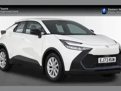 White Used 2024 Toyota C-HR SUV | £22,999 (Good price)