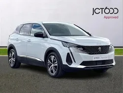 White Used 2022 Peugeot 3008 Allure Premium SUV | £15,750 (Fair price)