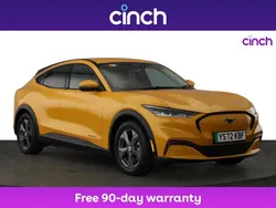 Orange Used 2022 Ford Mustang Mach-E Standard Range SUV | £21,599 (A bit pricey)
