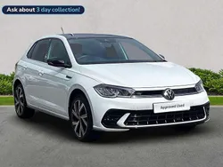 White Used 2024 VW Polo R-line Hatchback | £19,610 (Fair price)