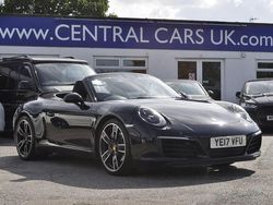 Black Used 2017 Porsche 911 Carrera Cabriolet Cabriolet | £56,495