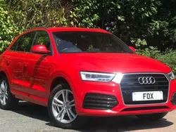 Red Used 2016 Audi Q3 S-Line SUV | £11,493 (Fair price)