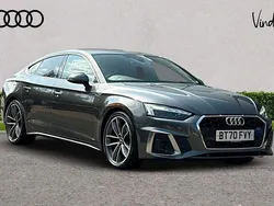 Grey Used 2020 Audi A5 S-Line Coupe | £23,685 (A bit pricey)