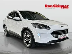 White Used 2021 Ford Kuga Titanium SUV | £17,499 (Good price)