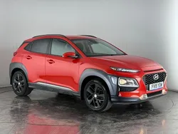 Orange Used 2019 Hyundai Kona Premium SUV | £10,850 (Fair price)