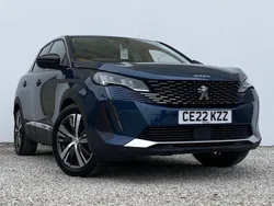 Blue Used 2022 Peugeot 3008 Allure Hatchback | £16,995 (Good price)