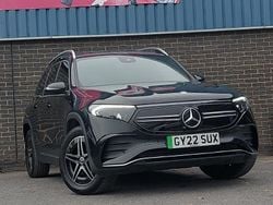 Black Used 2022 Mercedes EQB350 AMG line SUV | £27,498 (Fair price)