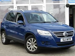Blue Used 2011 VW Tiguan Match SUV | £2,492 (Super price)