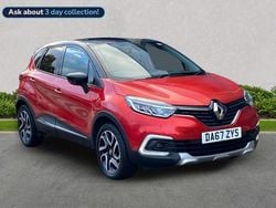 Red/black Used 2018 Renault Captur Dynamique SUV | £7,599 (Fair price)