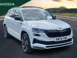 White Used 2024 Skoda Karoq SportLine SUV | £28,195 (Good price)