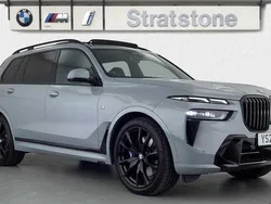 Grey Used 2023 BMW X7 M Sport SUV | £67,390 (Fair price)
