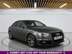Grey Used 2015 Audi A4 Black Edition Sedan | £10,549 (Fair price)