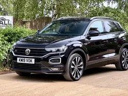 Black Used 2019 VW T-Roc R-line SUV | £17,750 (Fair price)